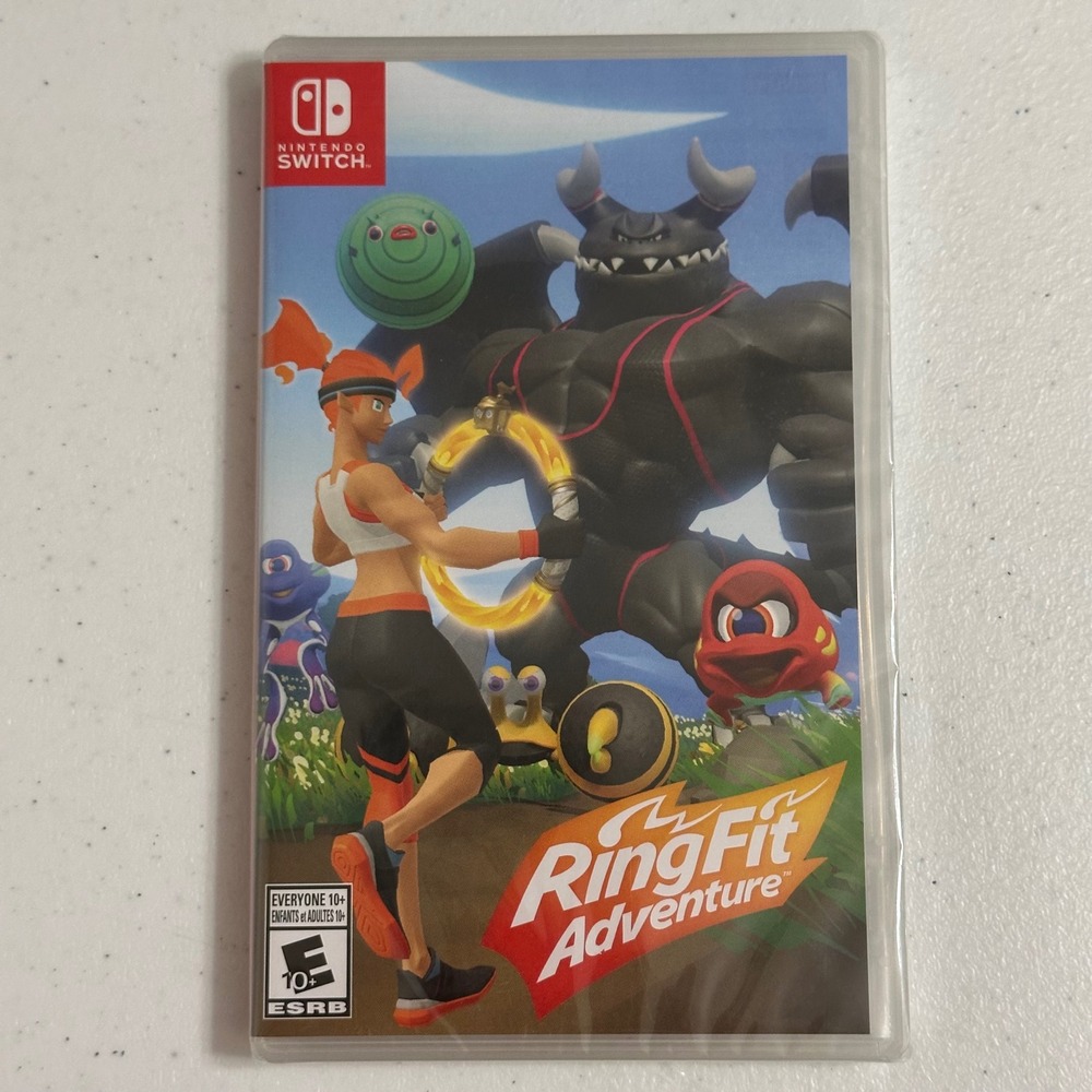 Ring Fit Adventure Nintendo Switch Video Game Only Factory Sealed Fitness NEW